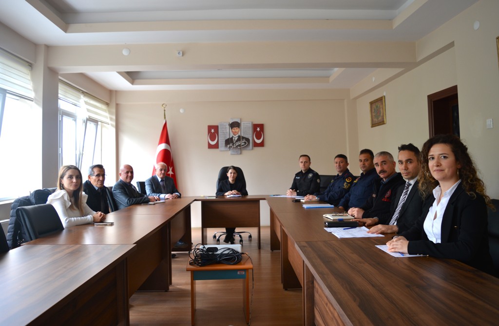 İlçemizde Kış Mevsimi Trafik Tedbirleri Toplantısı Yapıldı